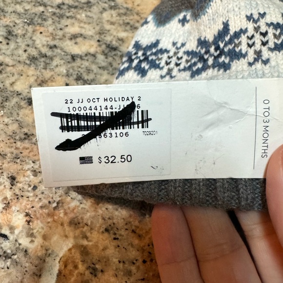 NWT. Janie and Jack. Knit hat for newborn - Picture 2 of 8